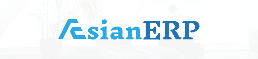AsainERP Menu banner